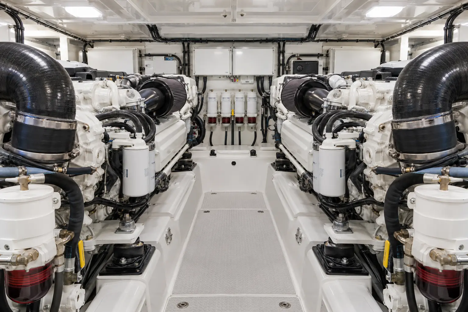 Sala macchine e costi tecnici della barca