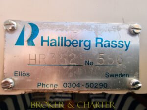 Hallberg-Rassy 352 Tall Rig Scandinavian — 1986, foto 29 fornita da Buggemi Yacht