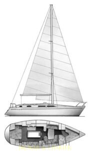 Moody 38 CC — 1993, foto 1 fornita da Buggemi Yacht